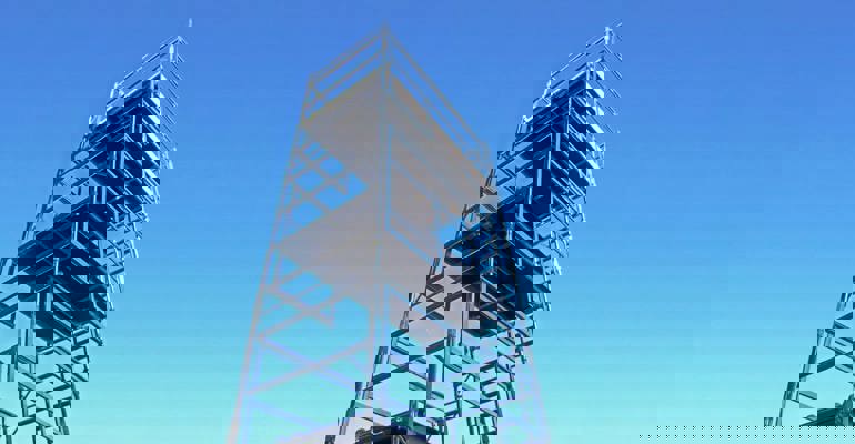 scaffolding outside